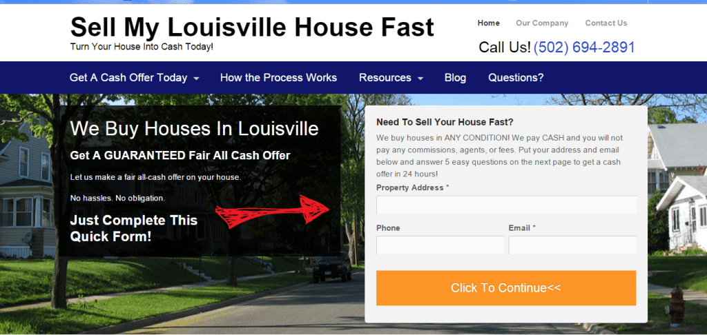 sell my Louisville House fast