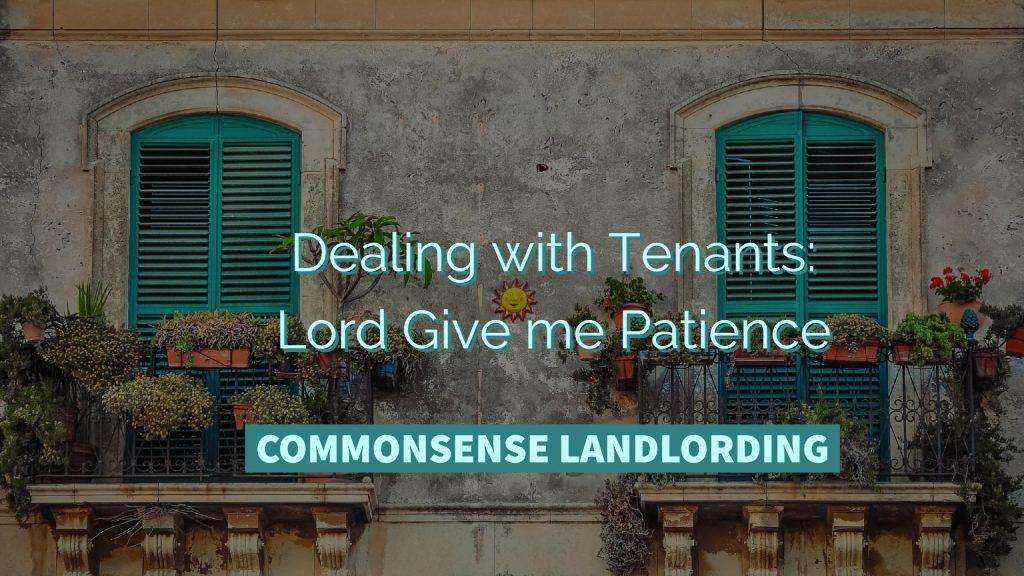 Dealing with Tenants